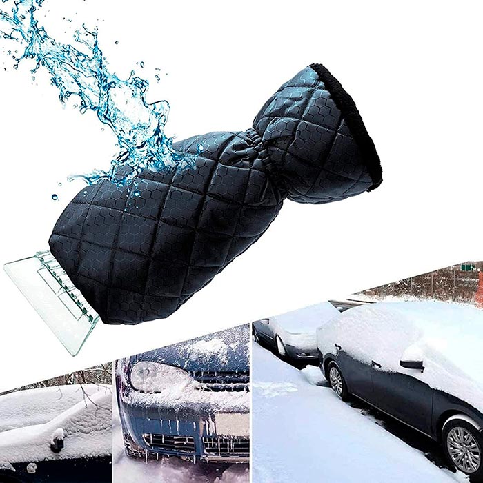 IceScraper, škrabka na led s izolovanou teplou rukavicí - Image 3