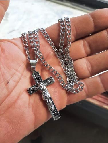 JesusNecklace, strieborná retiazka s Ježišom