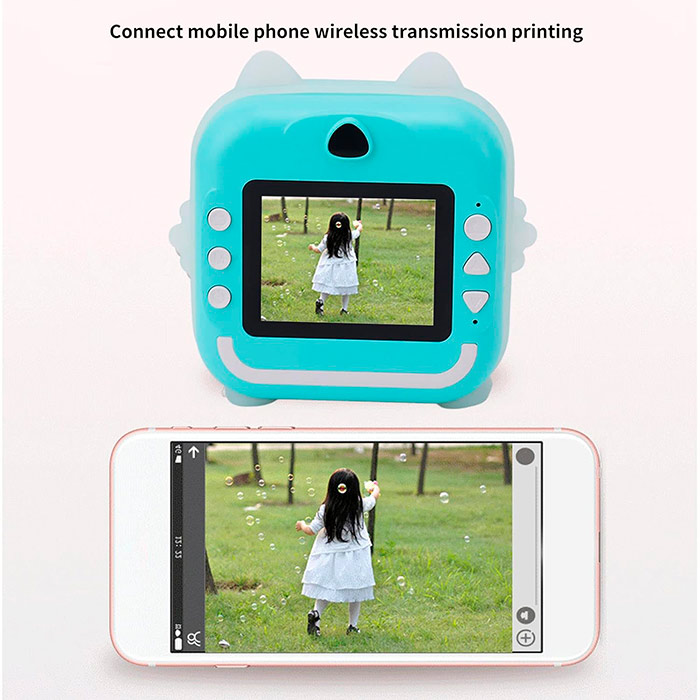 JumboPrintBundle – fotoaparát s tiskem + 7 rolí papíru a Micro SD karta - Image 5