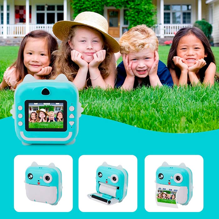 JumboPrintBundle – fotoaparát s tiskem + 7 rolí papíru a Micro SD karta - Image 6