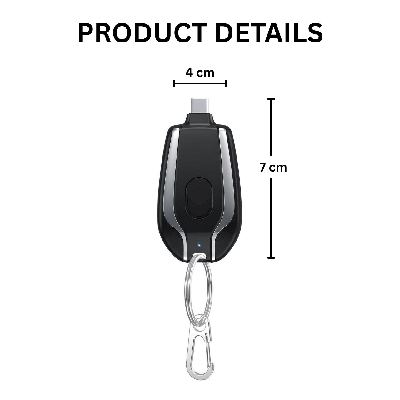 Mini přenosná nabíječka na telefon, KeyCharger - Image 5