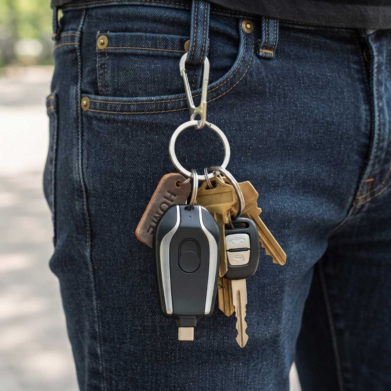 Mini přenosná nabíječka na telefon, KeyCharger - Image 9