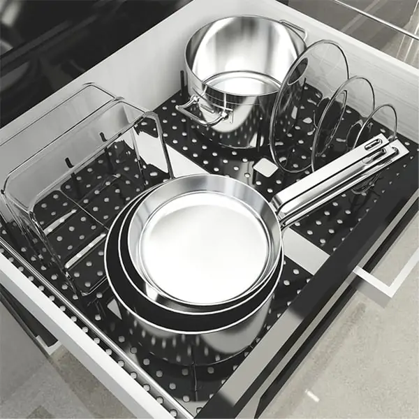 KitchenOrganizator, praktický držák na kuchyňské náčiní a víčka - Image 3