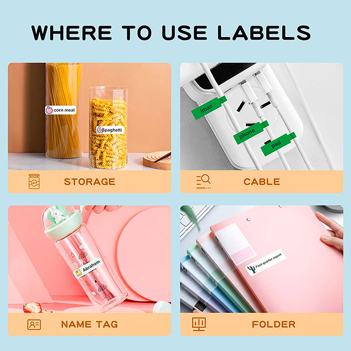 Labels, dodatečné štítky pro bezdrátovou tiskárnu - Image 5