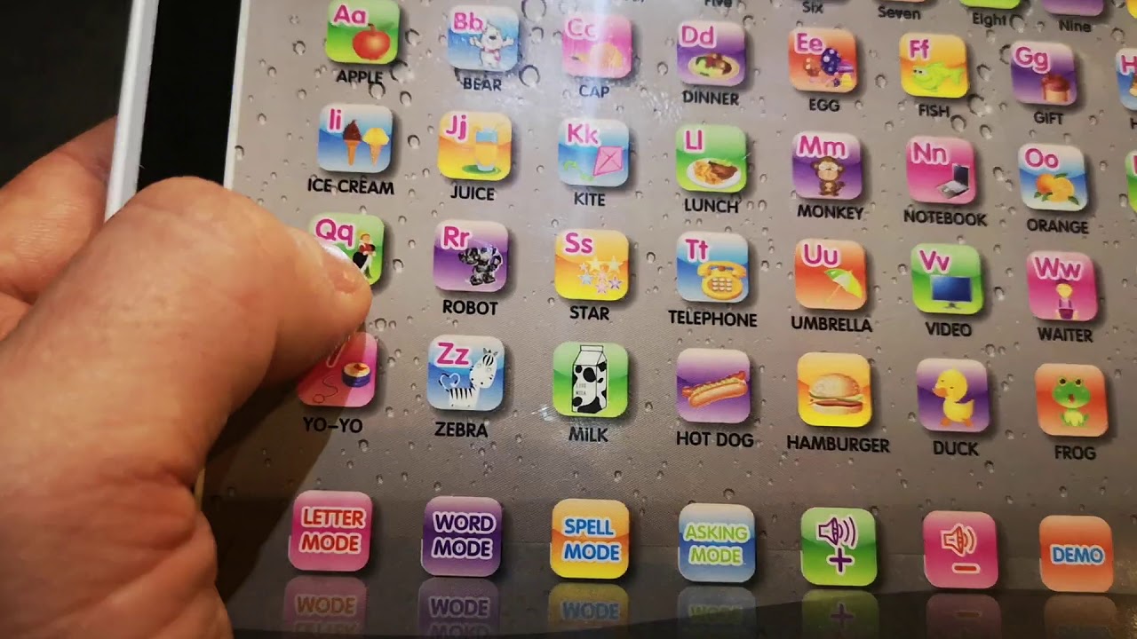 LearningTablet, interaktivní hračka pro učení čísel, písmen a slov v angličtině - Image 4