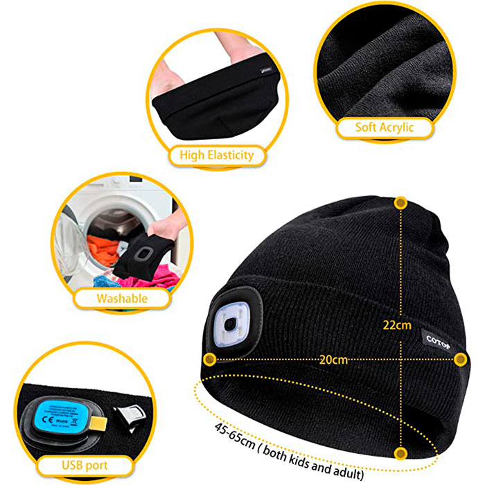 LightBeanie, čepice se světlem - Image 2