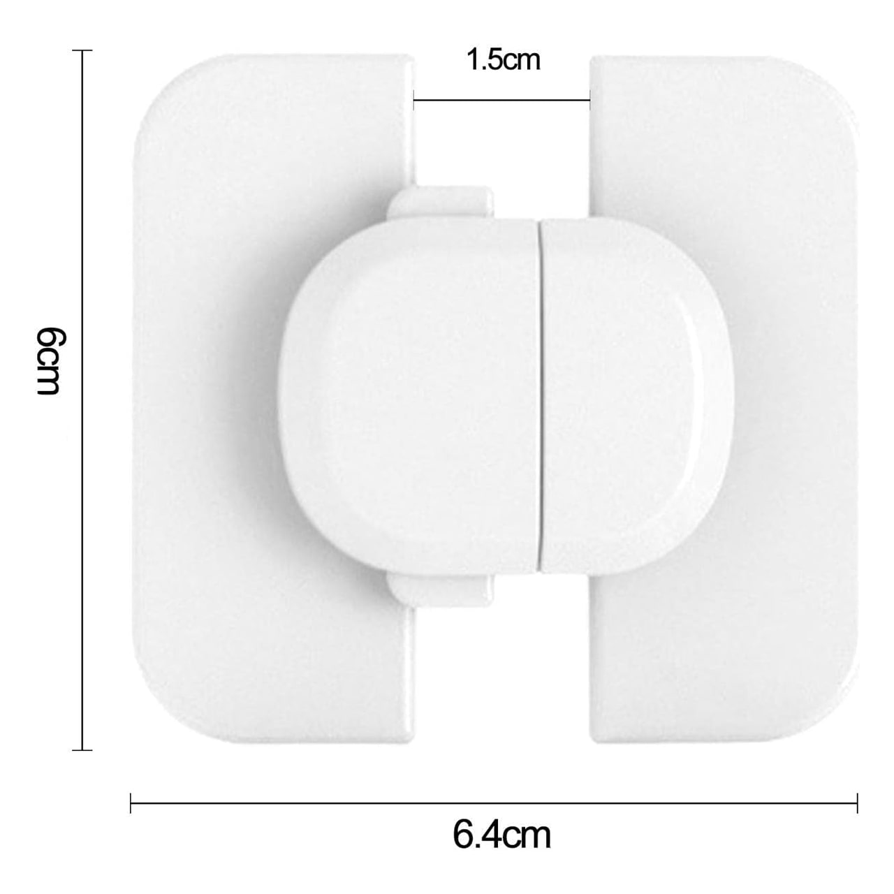 LockStar, bezpečnostní spona pro lednici nebo mrazák (2 kusy) - Image 5