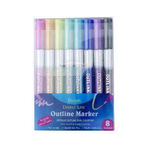 MagicMarkers, 8-dílná sada fixů, které vytvářejí magický obrys - Image 4
