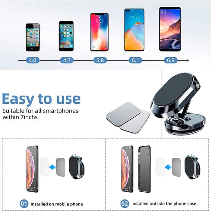 MagnetHolder, držák telefonu do auta - Image 3