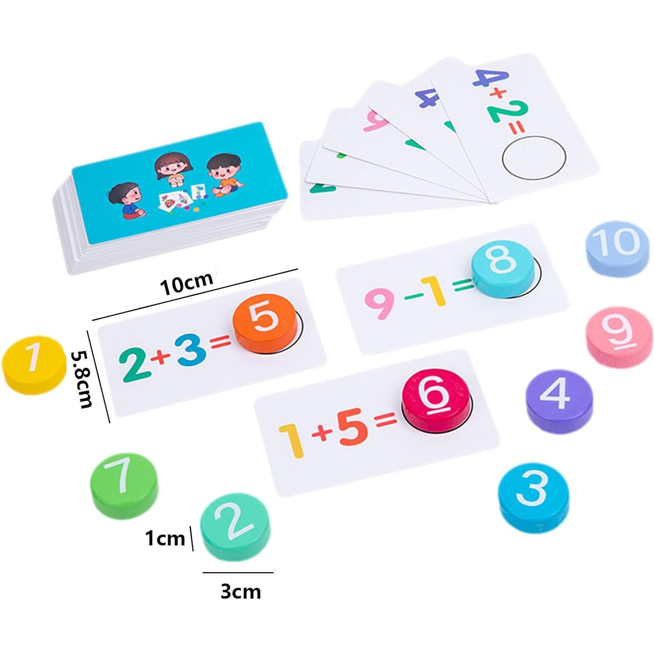 MathCards, vzdělávací hra pro učení sčítání a odčítání - Image 6