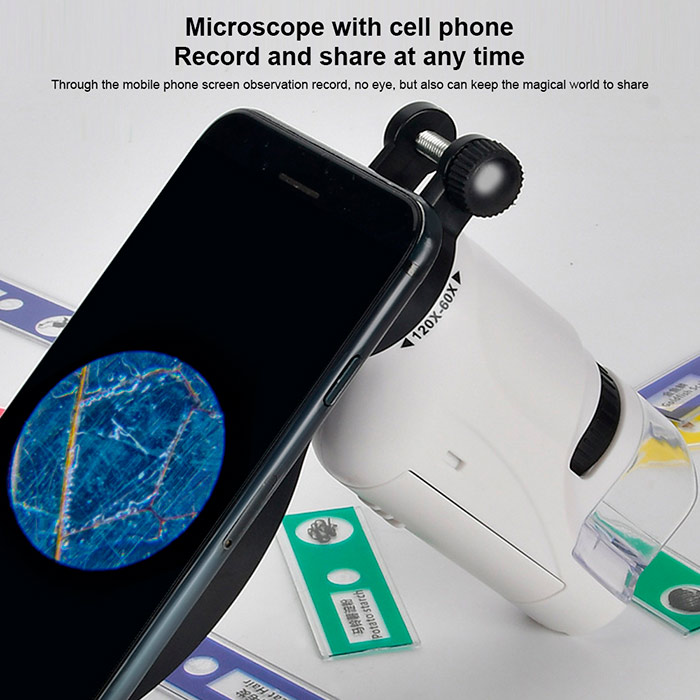 MicroscopeKit, přenosný dětský mikroskop - Image 3