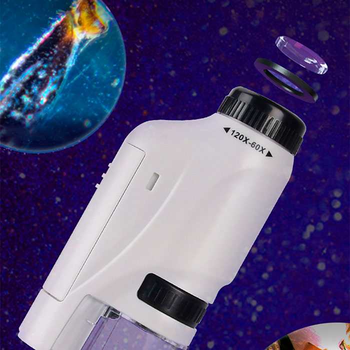 MicroscopeKit, přenosný dětský mikroskop - Image 4