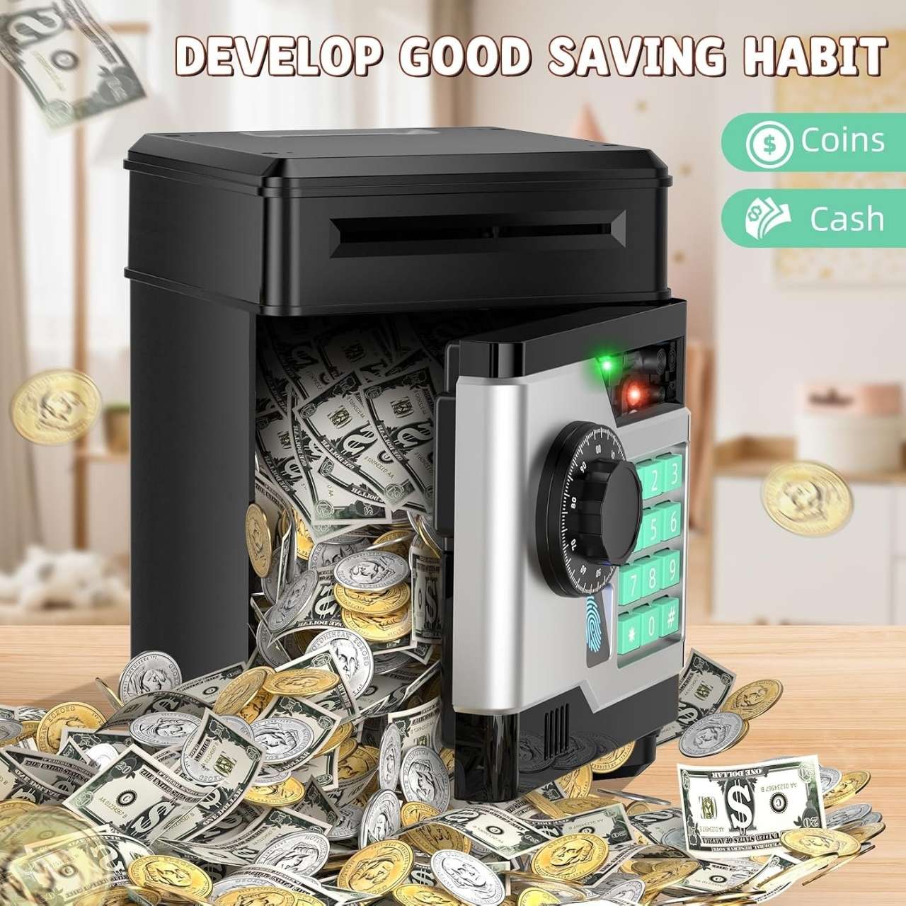 MiniSafe, elektronický trezor pro finanční gramotnost dětí - Image 7