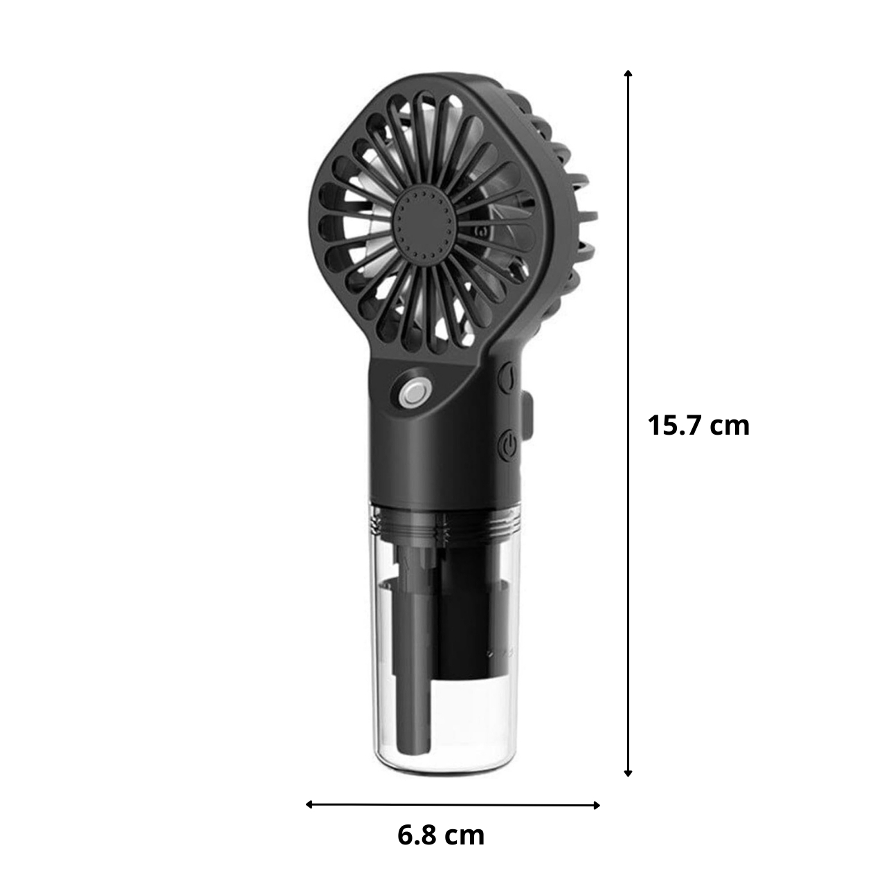 Misty, přenosný mini ventilátor s vestavěným zvlhčovačem - Image 3