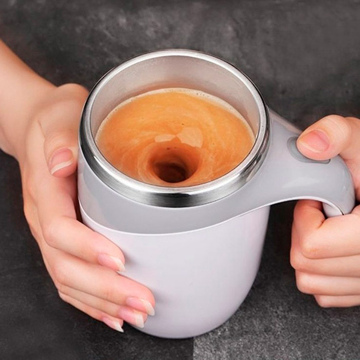 MixMug, termohrnek s tlačítkem na míchání nápojů - Image 5