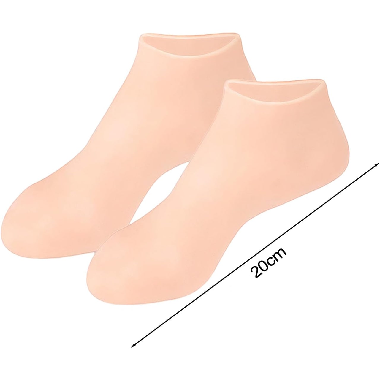 MoistMask, zvlhčující silikonové ponožky na péči o nohy - Image 4