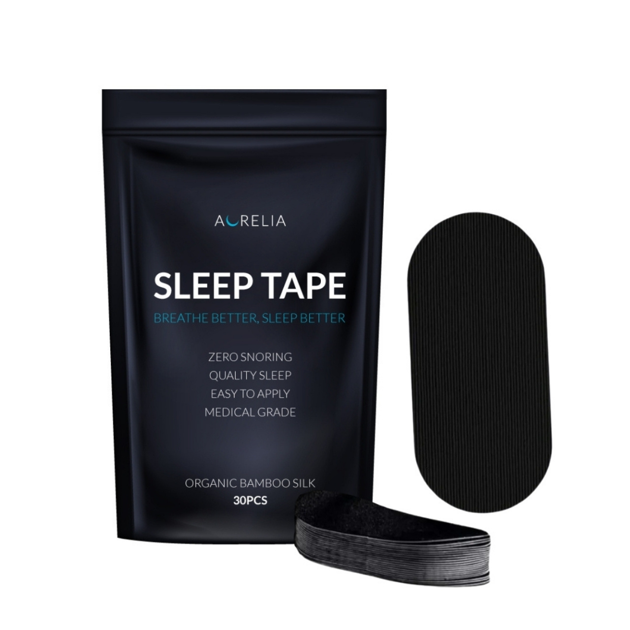 MouthTape, sada pásků na ústa pro klidný spánek (30 kusů) - Image 6