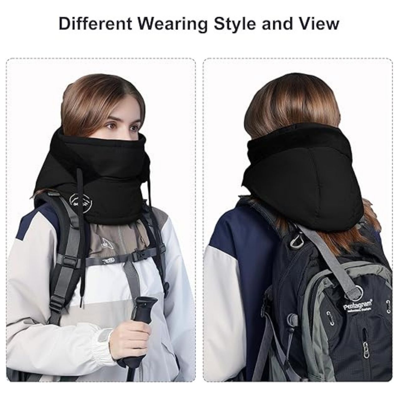 MuffHat, zimní čepice s šálou a maskou - Image 7