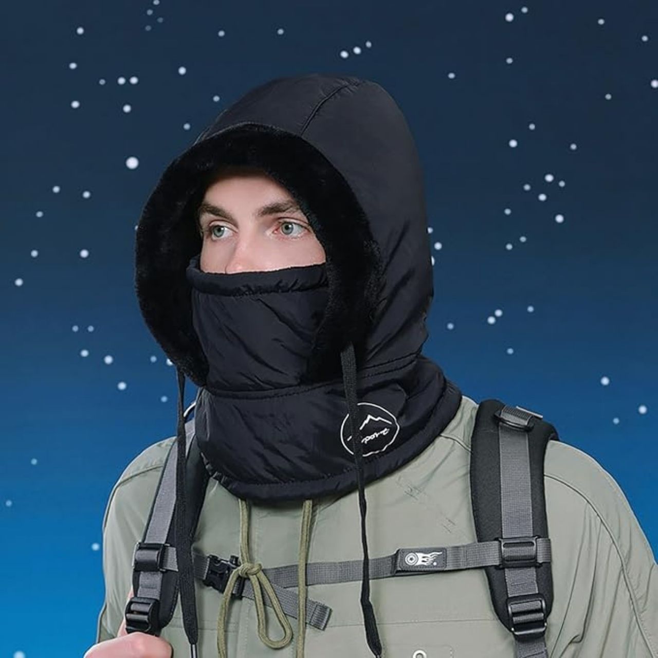 MuffHat, zimní čepice s šálou a maskou - Image 8