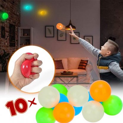 NEONBALLS, Svítící antistresové míčky GlowBuddies - Image 3