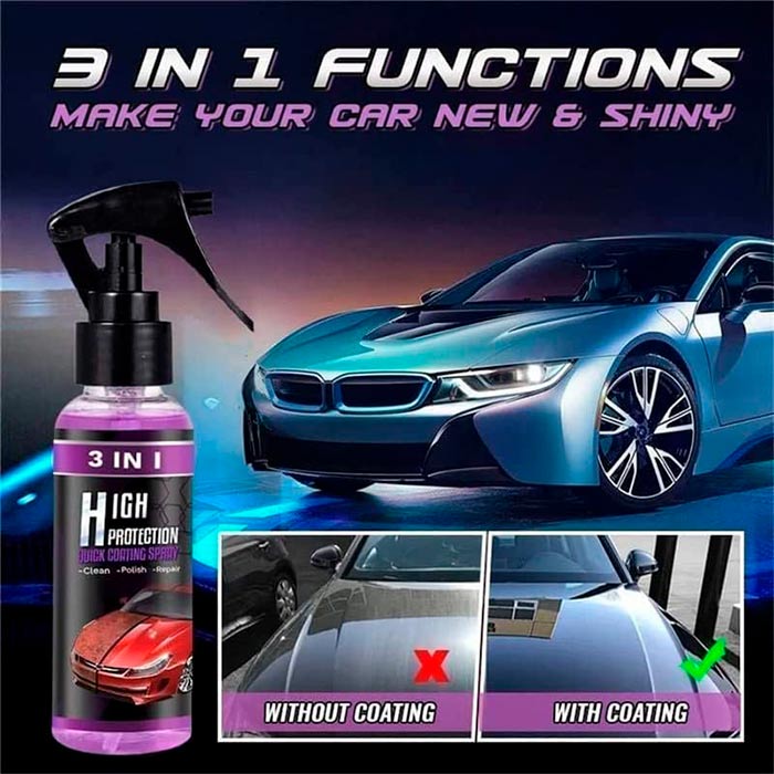 NanoSpray, ochranný sprej 3v1 pro auto - Image 3