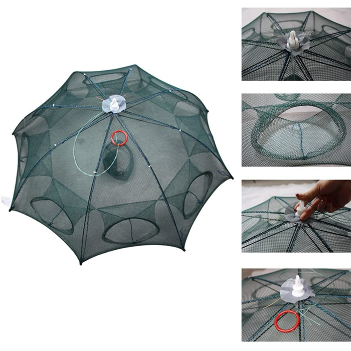 NetFish, síťová past ve tvaru deštníku pro lov ryb a raků - Image 9