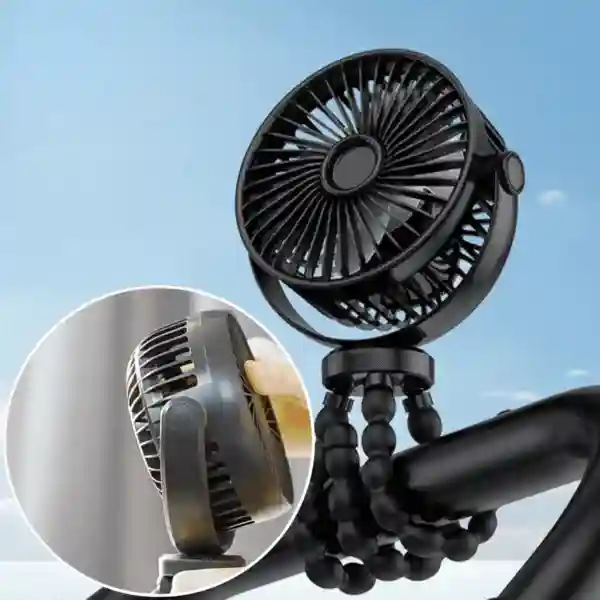 Octy, mini ventilátor s flexibilním stojanem - Image 10