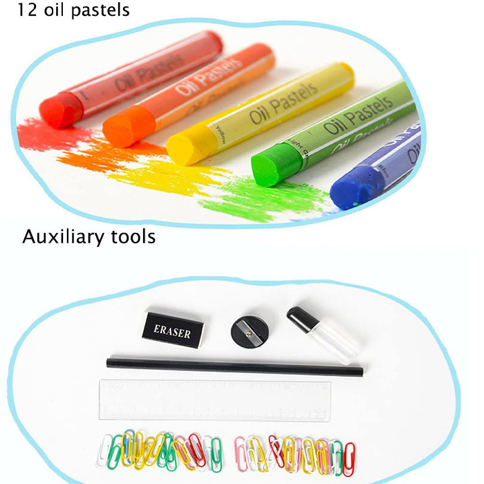PaintingKit, 86dílná sada barev a dalších doplňků vhodná pro dospělé a děti - Image 3