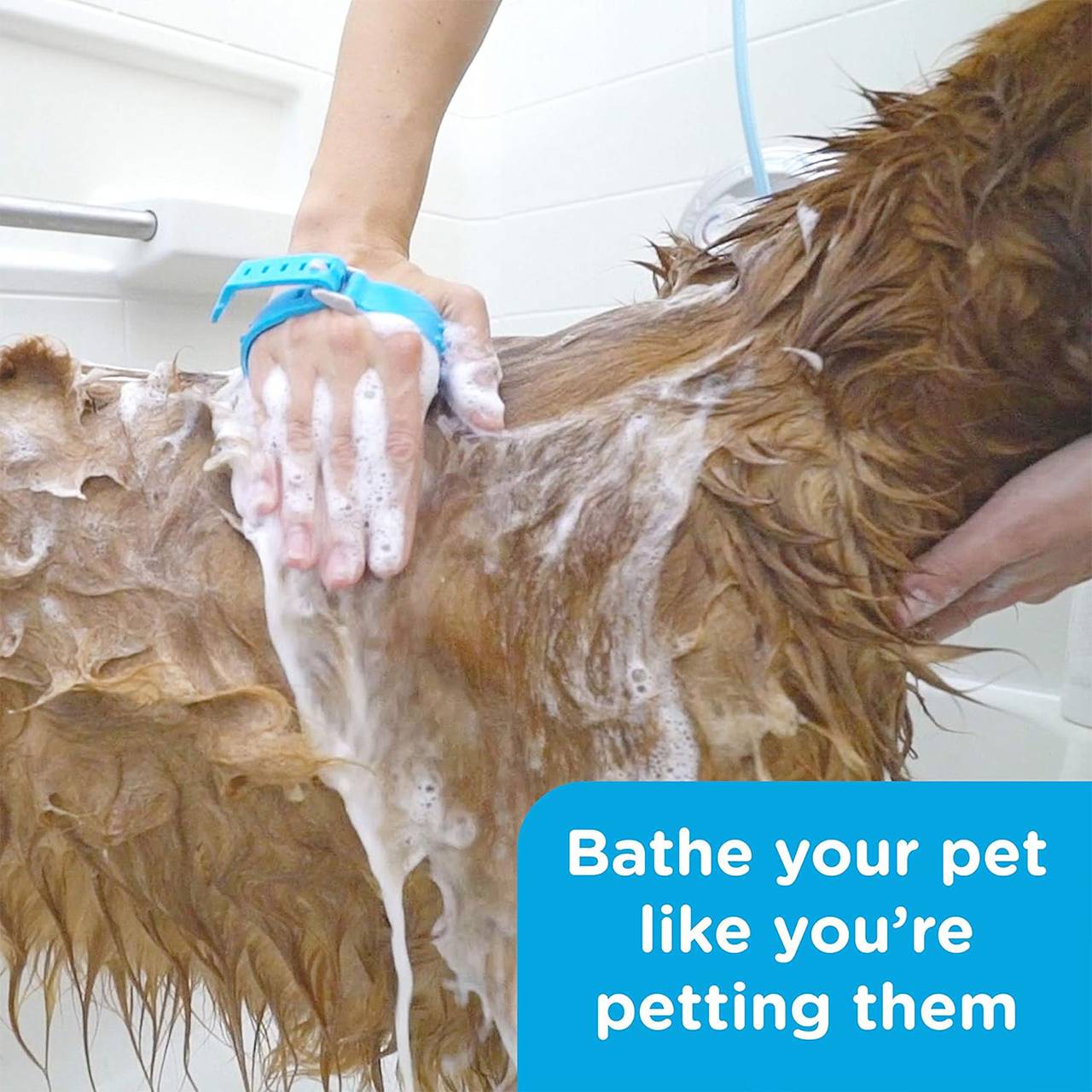 PawBath, víceúčelová masážní kartáč na koupání domácích mazlíčků - Image 6
