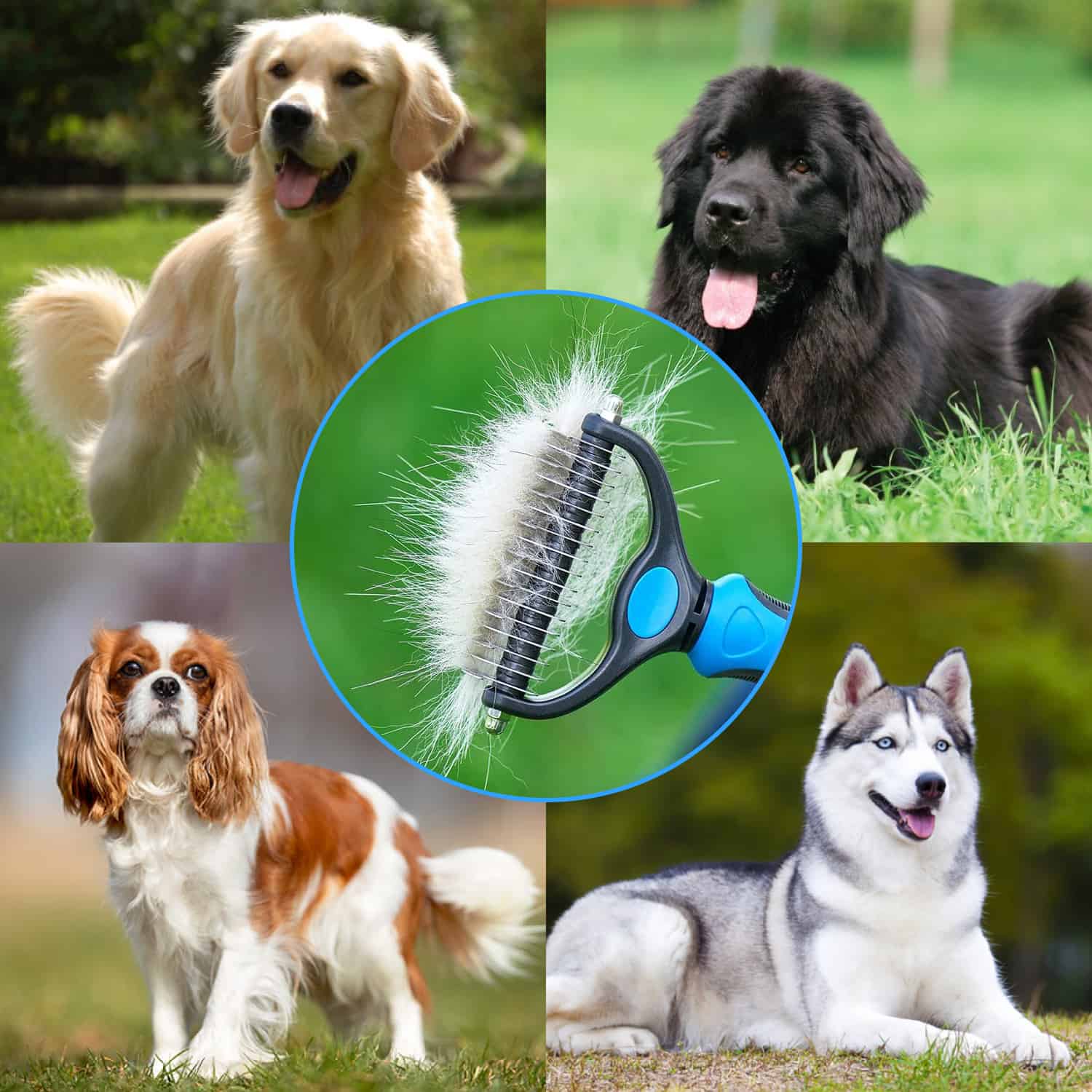 PetTangler, oboustranná kartáč na odstraňování chlupů a spodní srsti - Image 10