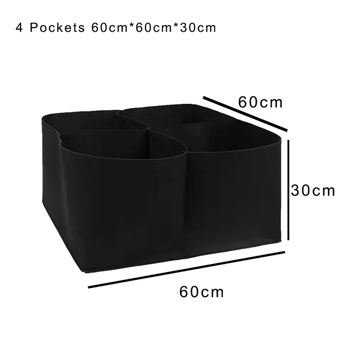 Pocket4Garden, přenosný záhon s 4 oddělenými přihrádkami - Image 2