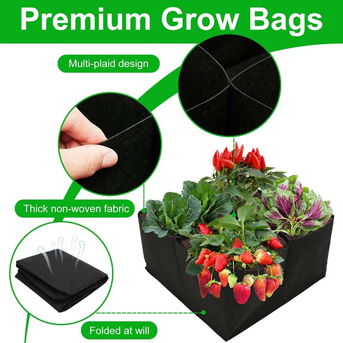 Pocket4Garden, přenosný záhon s 4 oddělenými přihrádkami - Image 10