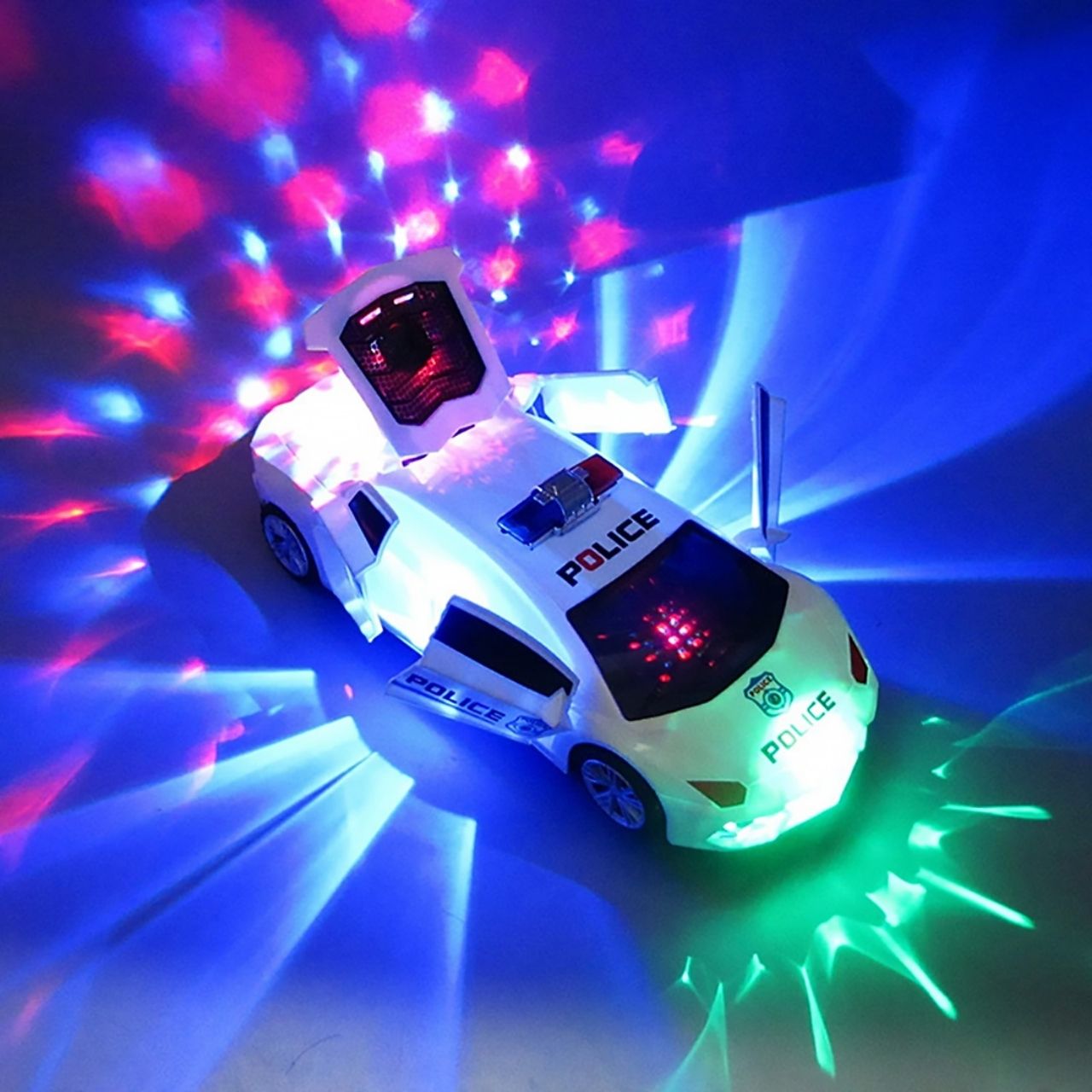 PoliceCar, policejní auto s LED světly - Image 8
