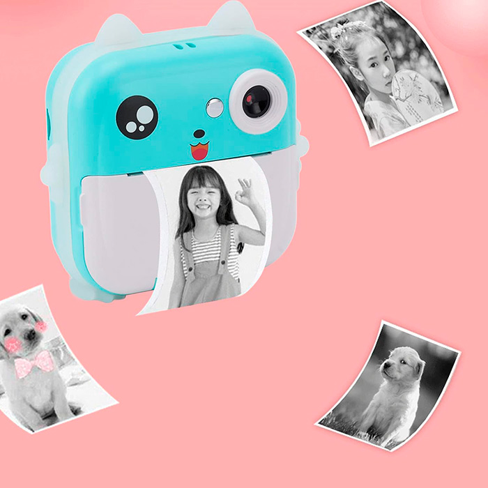PrintBundle – fotoaparát s tiskem + 2 role papíru a Micro SD karta - Image 4