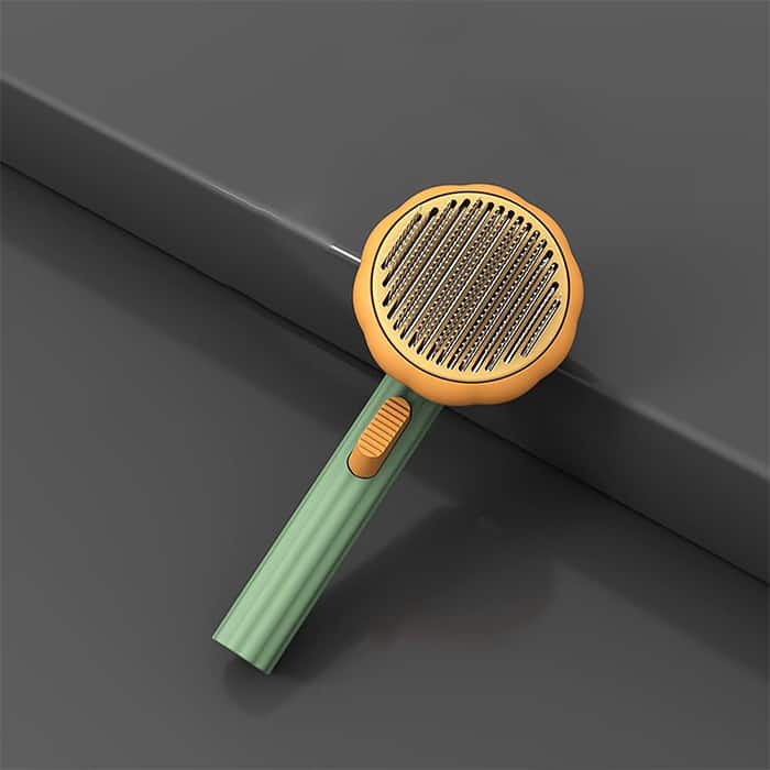 PumpkinComb, kartáč pro domácí zvířata s tlačítkem pro snadné očištění - Image 8