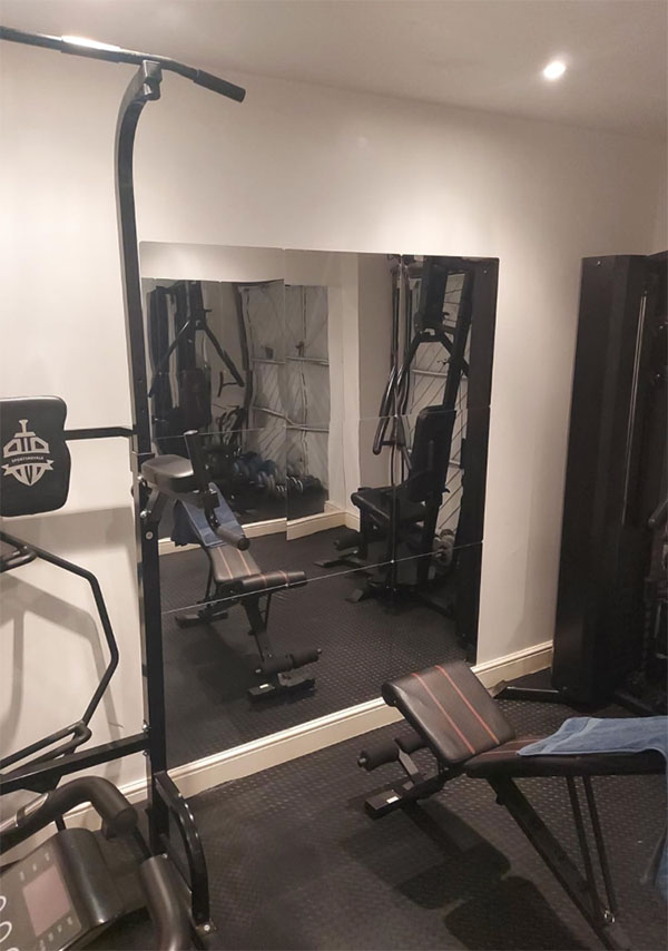 ReflectMirror, samolepící nálepky na zeď s efektem zrcadla (4 kusy) - Image 10
