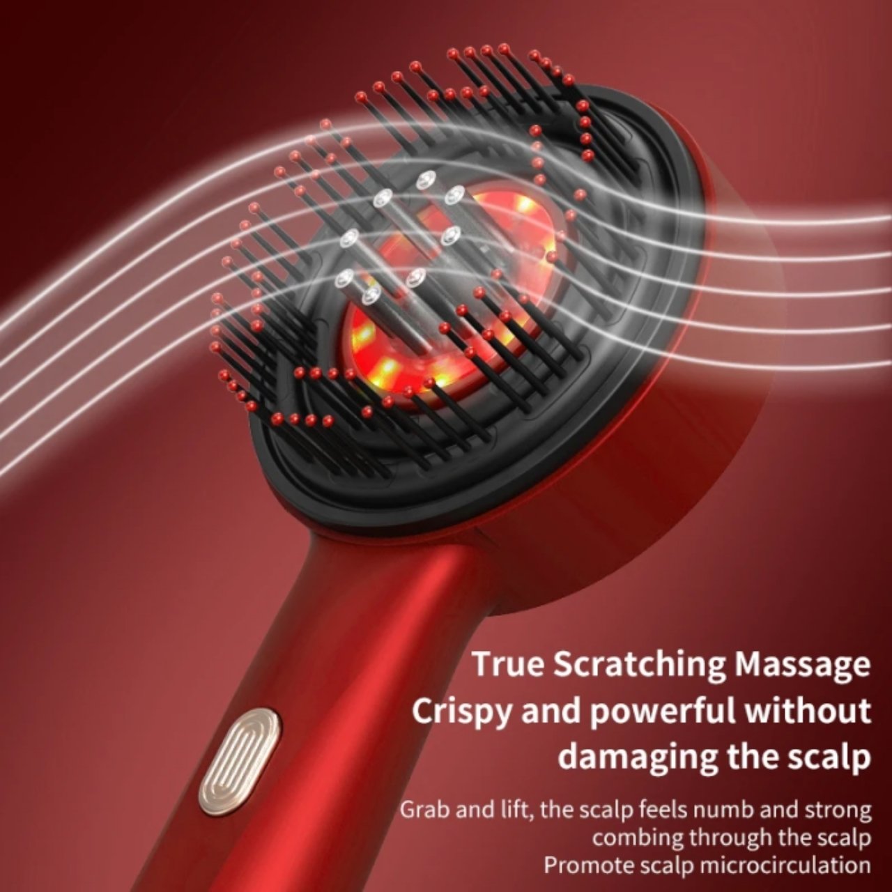 Scalpyx, LED masážní kartáč pro stimulaci růstu vlasů - Image 2