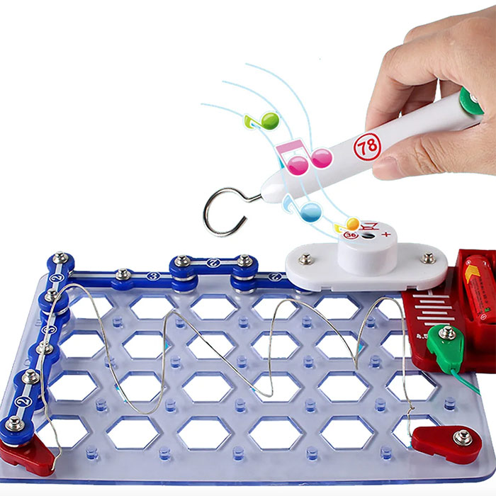 ScienceKit, didaktická hračka, kde dítě se učí základy elektřiny (17-dílný svět) - Image 3