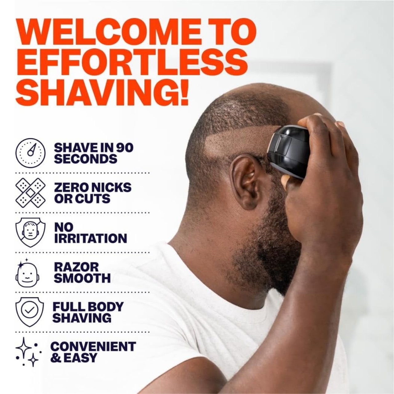 ShaveBuddy, bezdrátový holicí strojek pro muže - Image 3