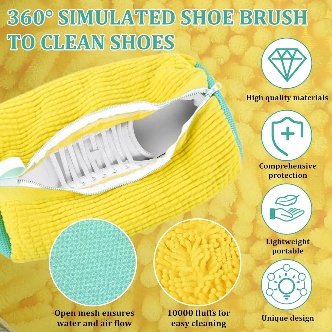 ShoeWash, pratelný sáček na čištění obuvi - Image 7