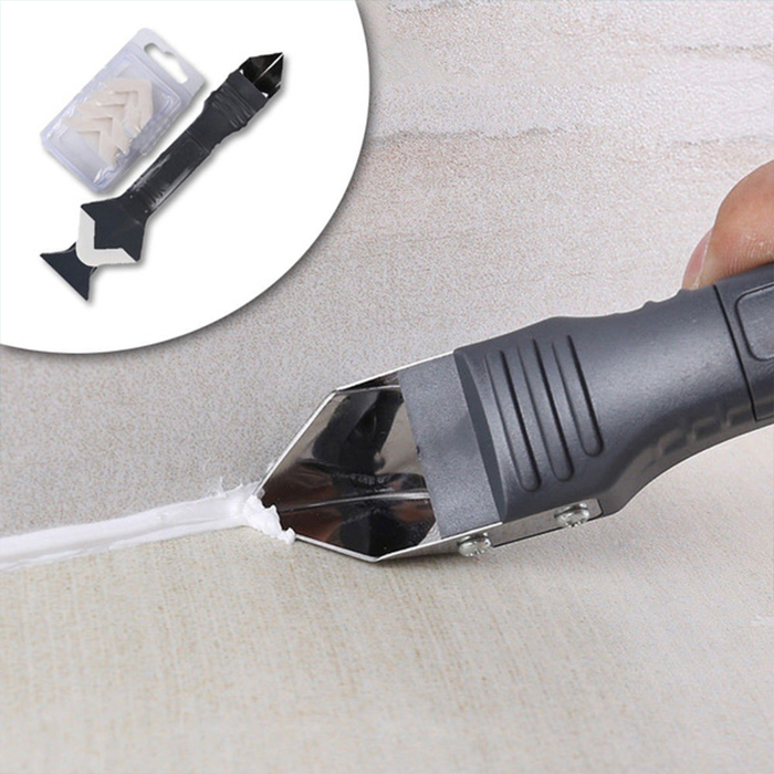 SiliconRemover, pomůcka 5v1 pro nános, vyhlazení a odstranění silikonu