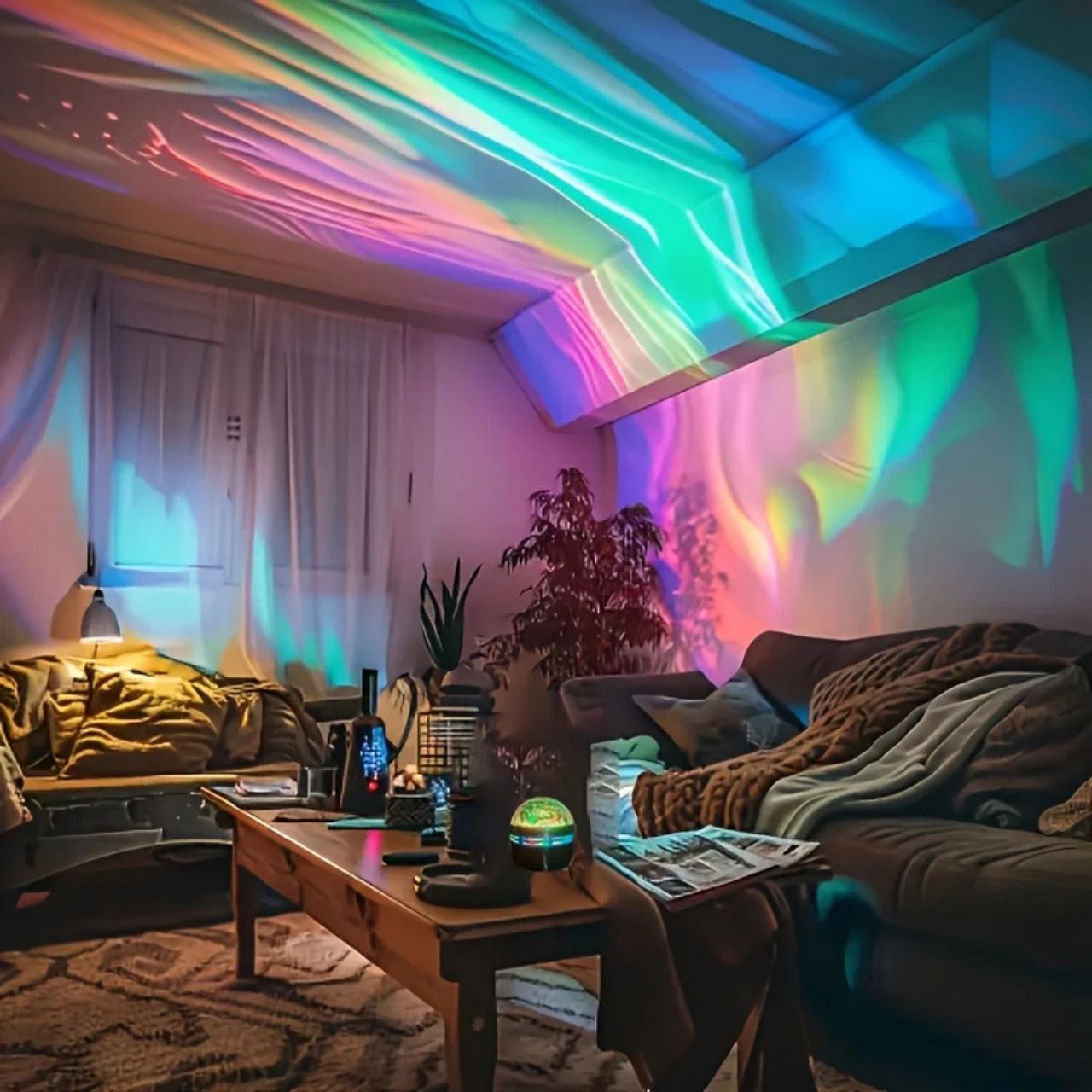 SkyStarry, LED noční lampa s hvězdnou oblohou - Image 4