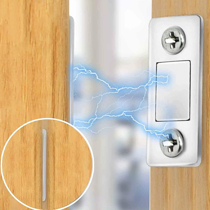 SmoothStop, magnetické desky pro snadné zavírání dveří (2 sady) - Image 2