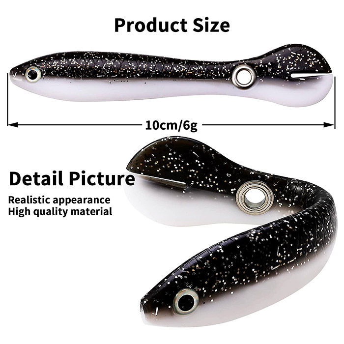 SoftLures, návnada na ryby (5 kusů) - Image 2