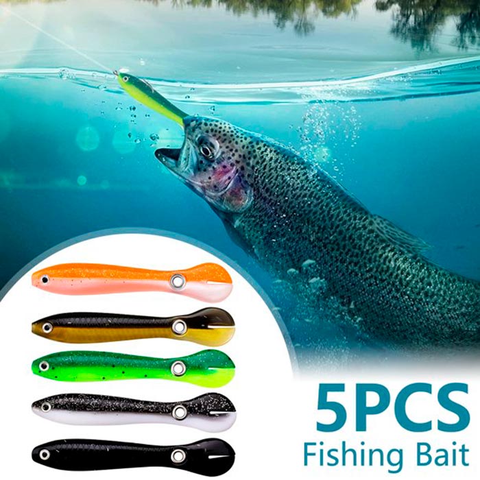 SoftLures, návnada na ryby (5 kusů) - Image 3