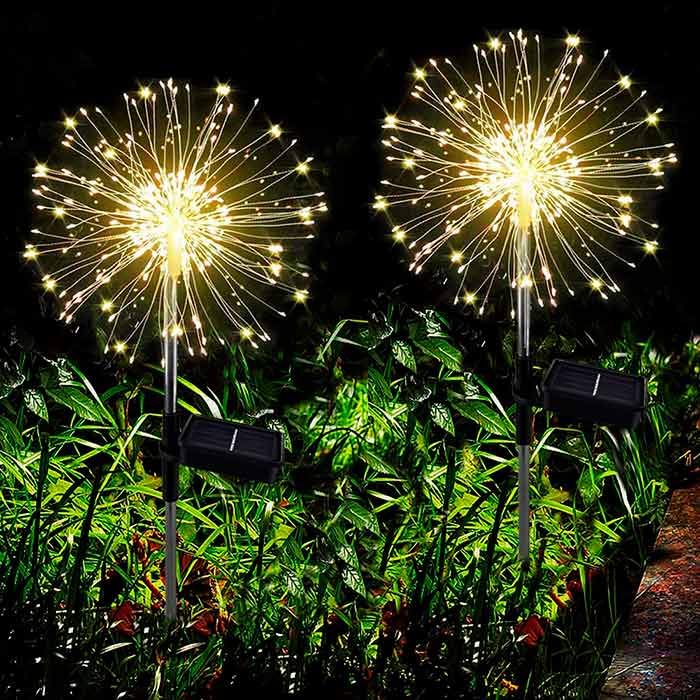 SolarFireworkLamp, solární lampa (90 LED světel) - Image 7