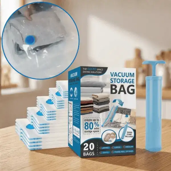 Vakuové úložné pytle na oblečení, SpaceBags