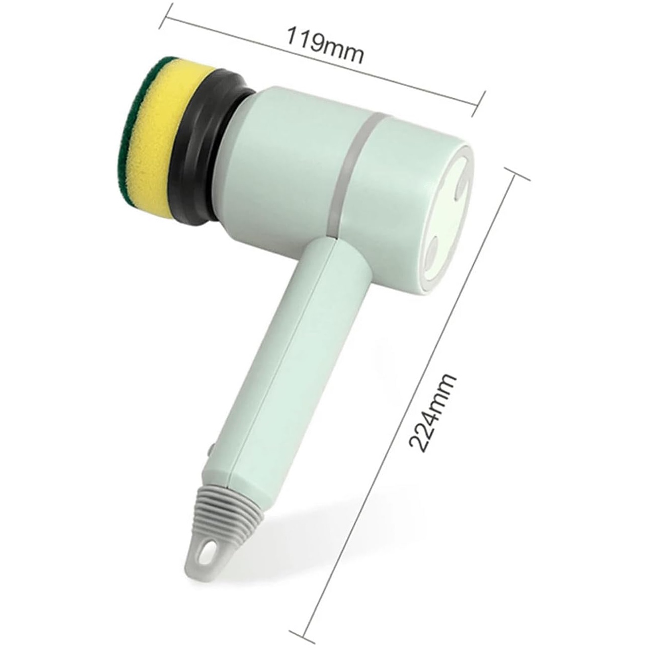 Spinny, víceúčelová elektrická čisticí houba s 360° otočnou hlavou - Image 10
