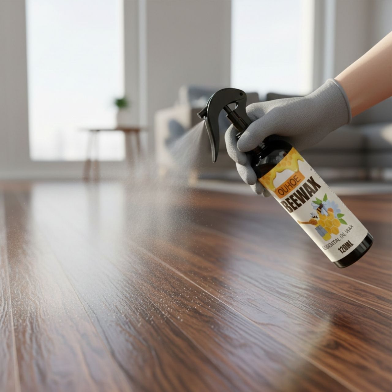 SprayBee, přírodní sprej pro čištění a obnovu dřevěných povrchů - Image 5