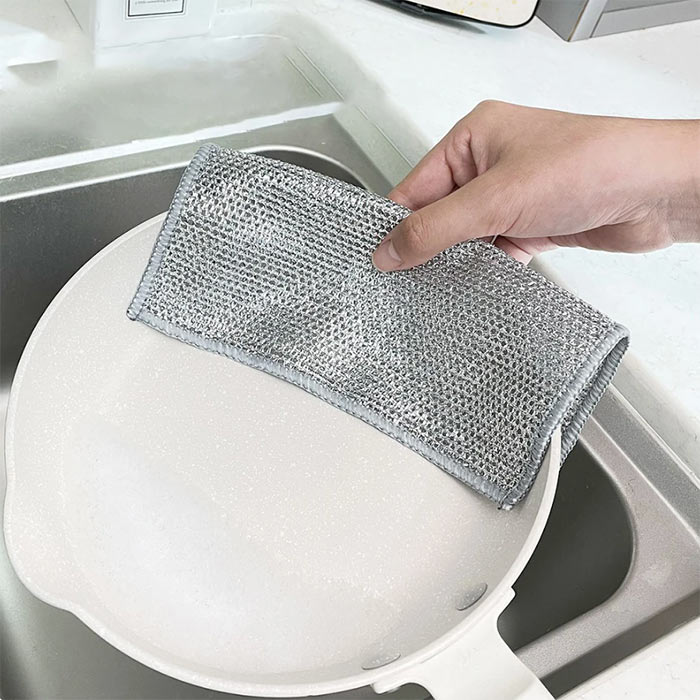 SteelCloths, pevné hadříky na čištění tvrdých skvrn (4 ks) - Image 3